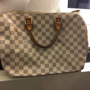 Louis Vuitton Speedy 35 in Damier Azure